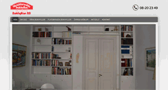 Desktop Screenshot of bokhyllanab.se